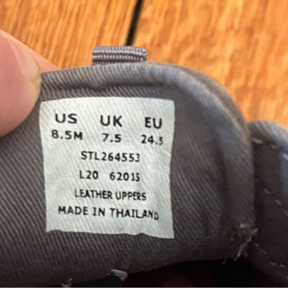 Sperry Topsider Little Kid's Grey Spinnaker Washable Junior Sneaker Size 8.5 - Picture 7 of 10